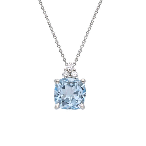 Collana Babila Milano Donna in Oro bianco Topazio 1.94 Ct 292370TB - 292370TB